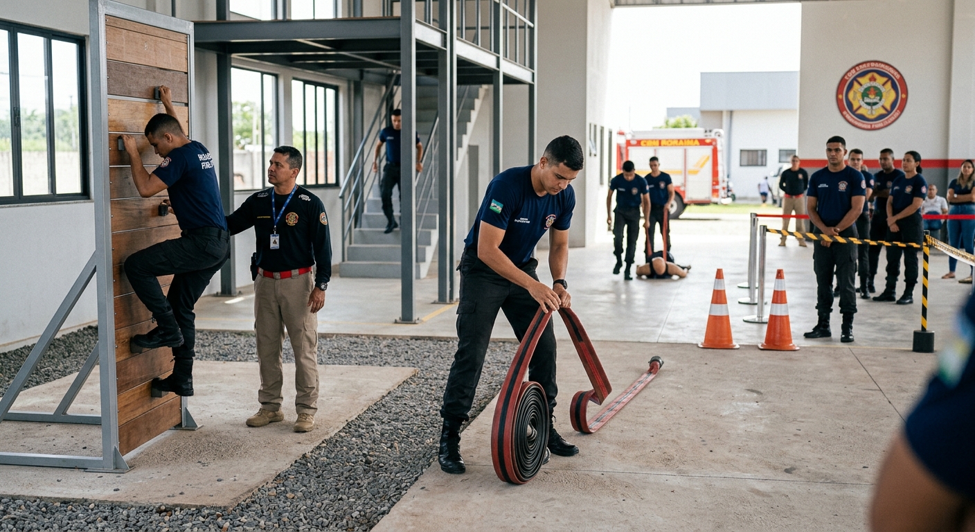 Preparando-se para o Dia do Teste no Concurso Bombeiro RR